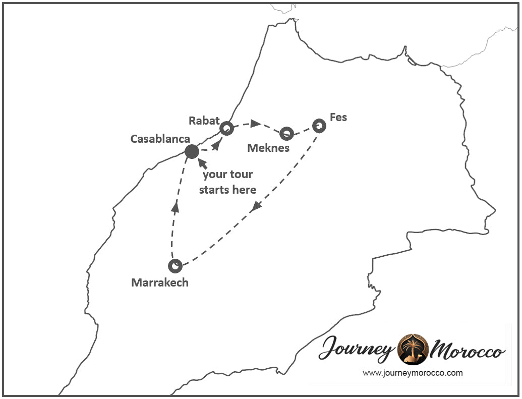 Sultans & Dynasties – Imperial Morocco Odyssey: 8-Day Private Tour – 5 Star Luxury