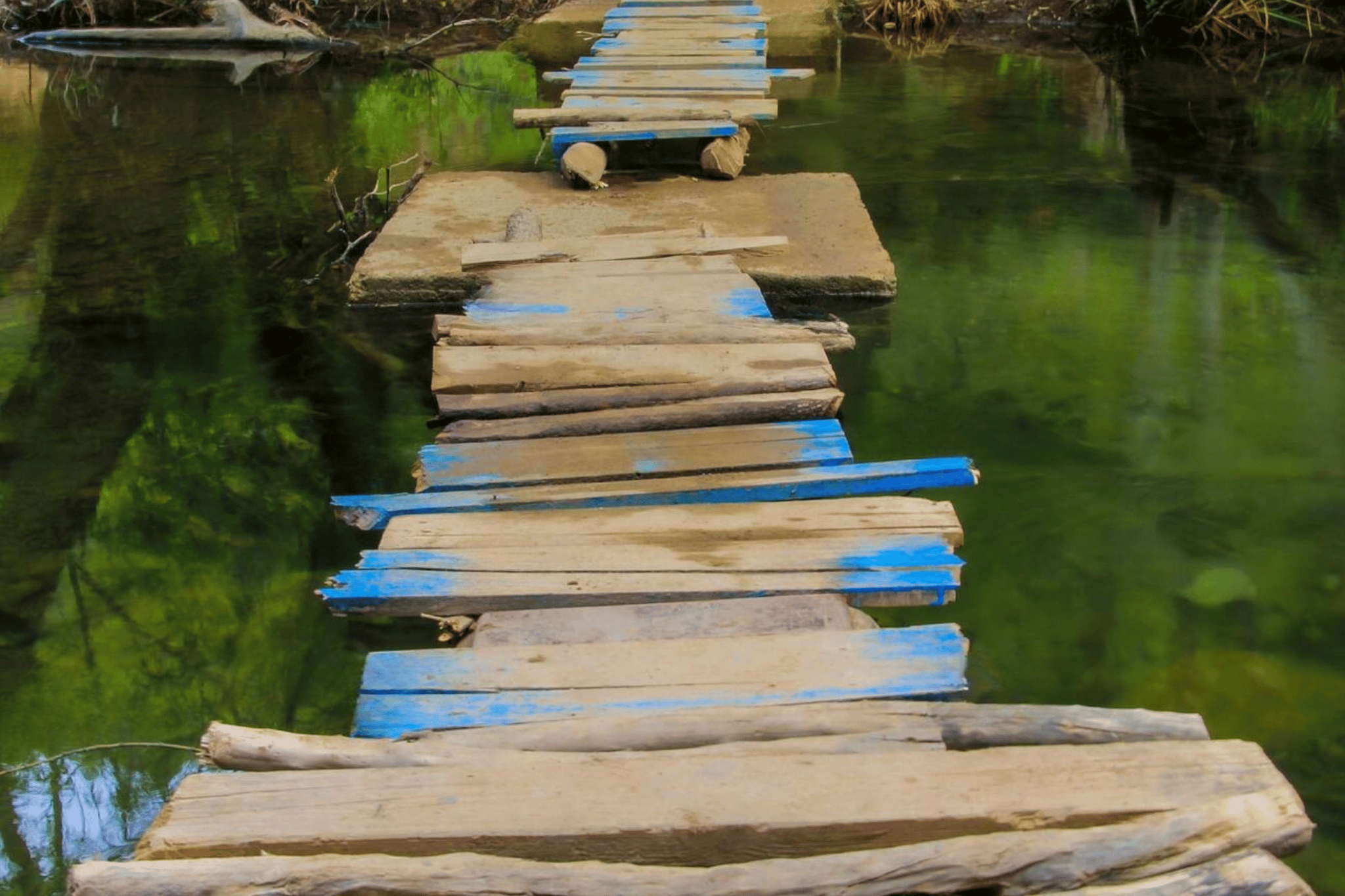 2-Day Wilderness Immersion: Chefchaouen with Akchour Waterfalls & Hike to Bridge of God from Casablanca