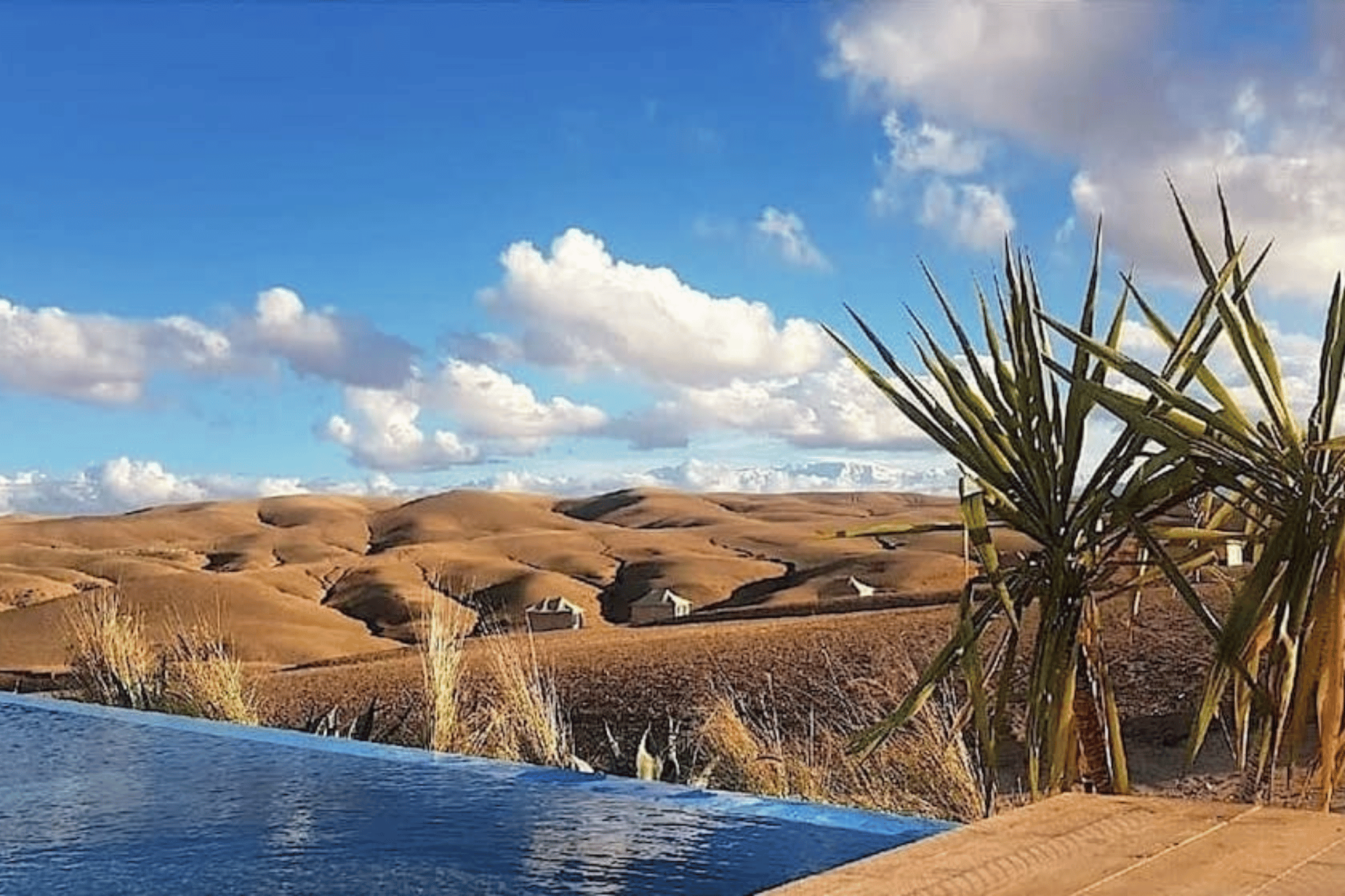 Agafay Desert & High Atlas Mountain Day Trip with Camel Ride from Marrakech