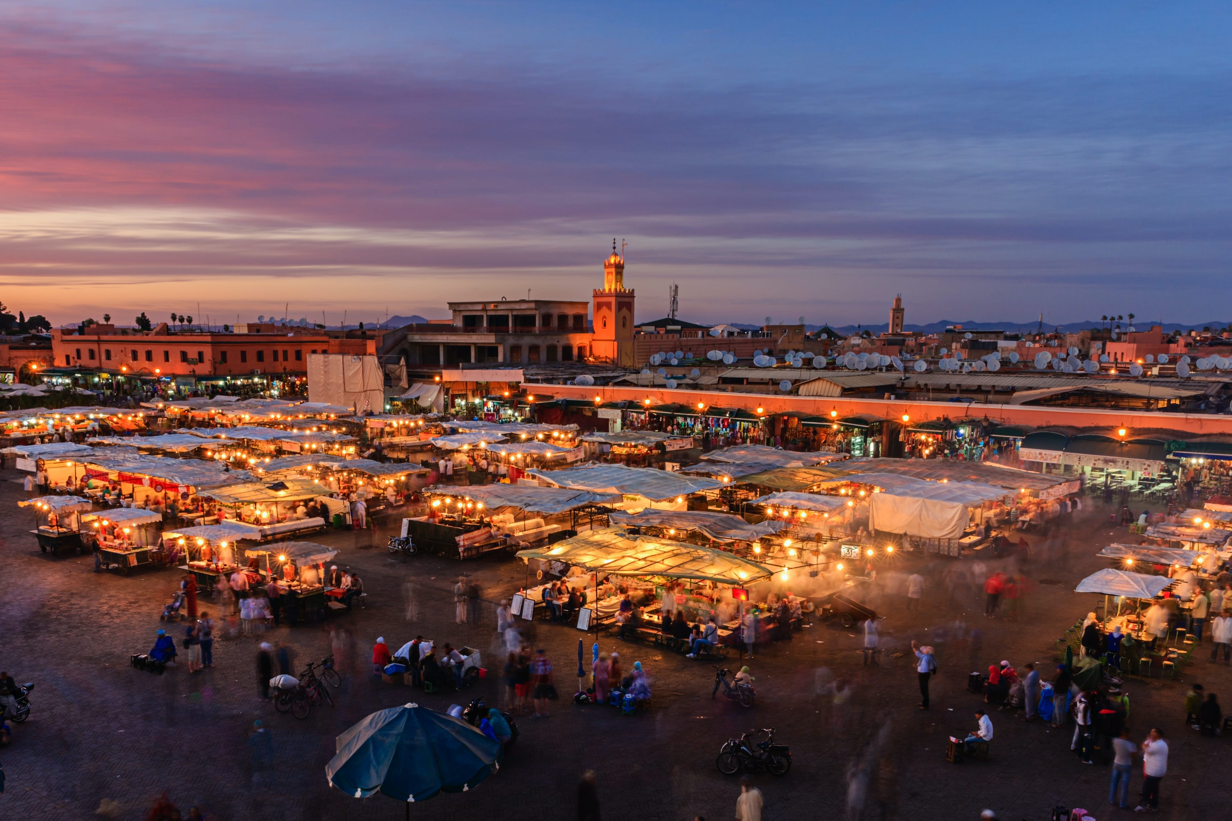 Silk & Shadows: After Dusk Tour of Marrakech Medina and Night Markets