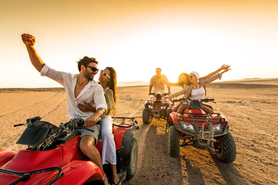Sunset Quad Bike Beach Thrill Ride in Casablanca with Two-Way Chauffeured Hotel Transfer