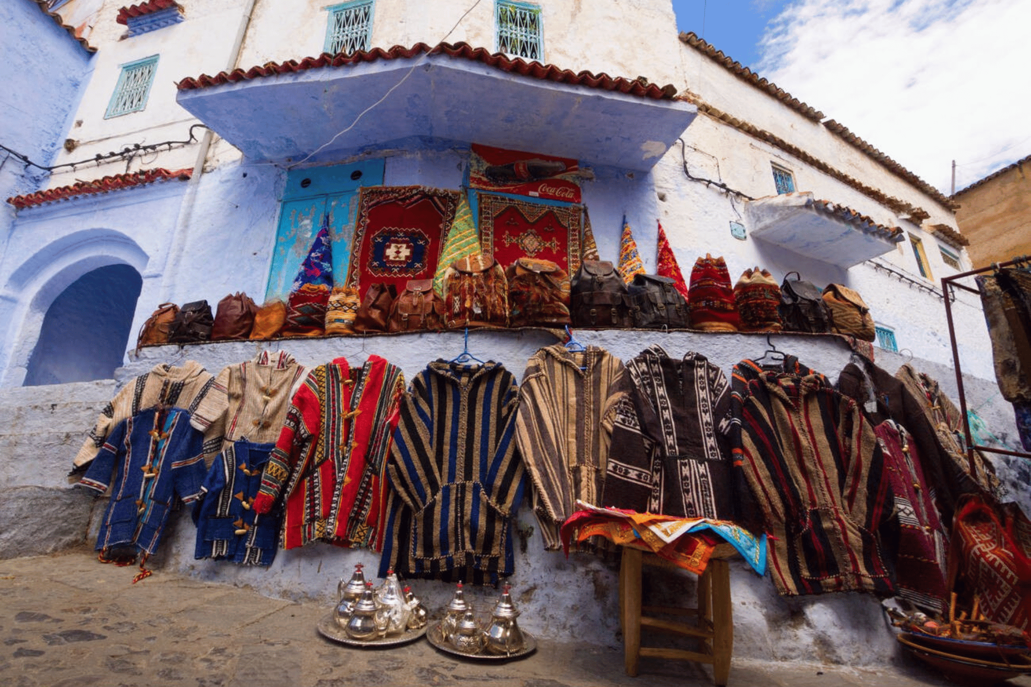 2-Day Wilderness Immersion: Chefchaouen with Akchour Waterfalls & Hike to Bridge of God from Casablanca