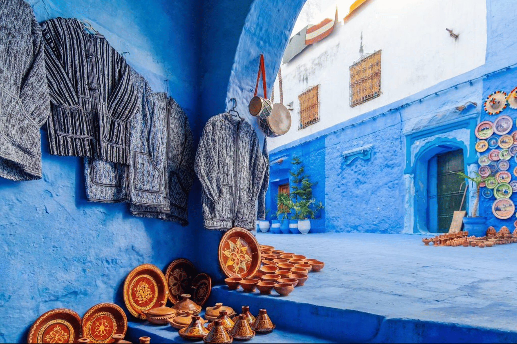 2-Day Wilderness Immersion: Chefchaouen with Akchour Waterfalls & Hike to Bridge of God from Casablanca