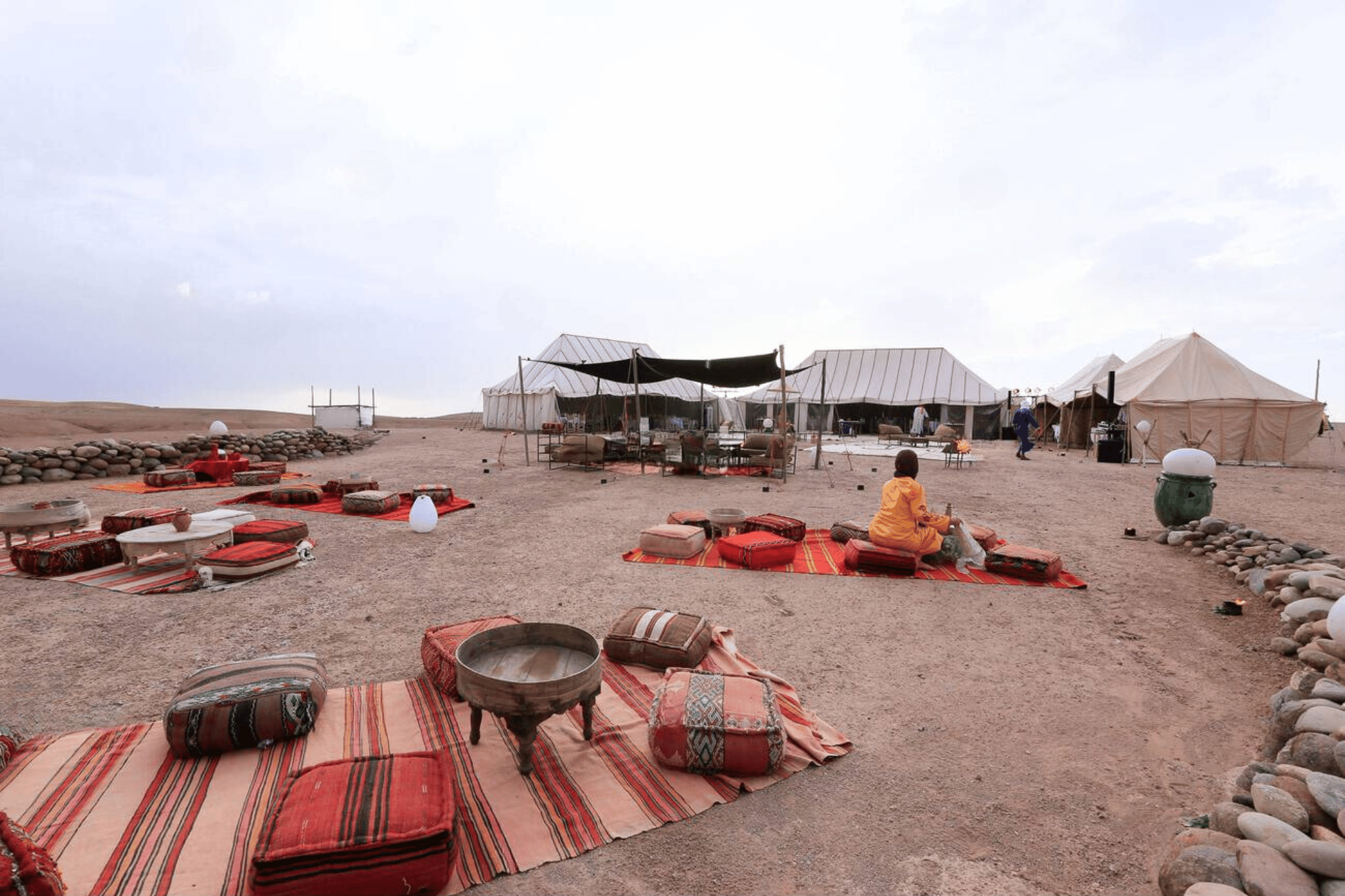 Agafay Desert & High Atlas Mountain Day Trip with Camel Ride from Marrakech