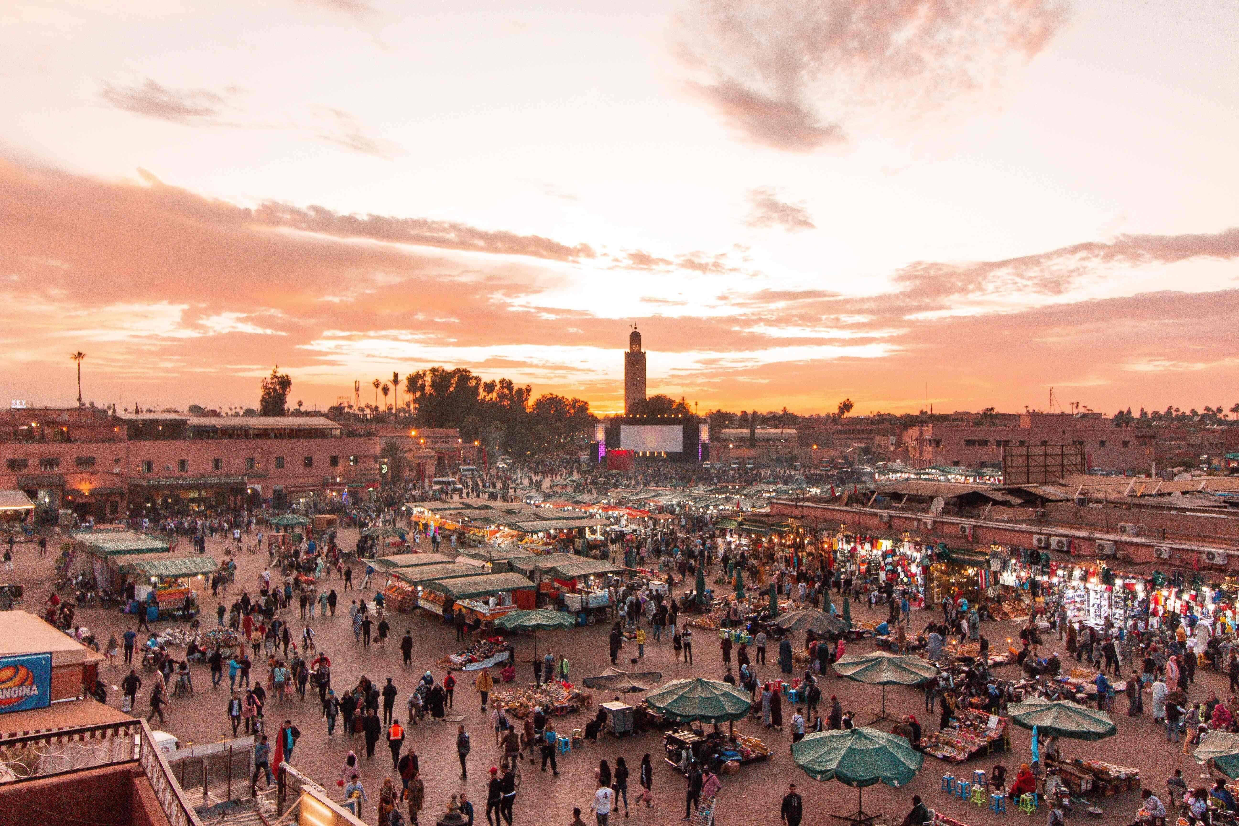 2-Day All Inclusive Marrakech Sojourn  – City Landmarks Tour & Turkish Bath Depart from Casablanca