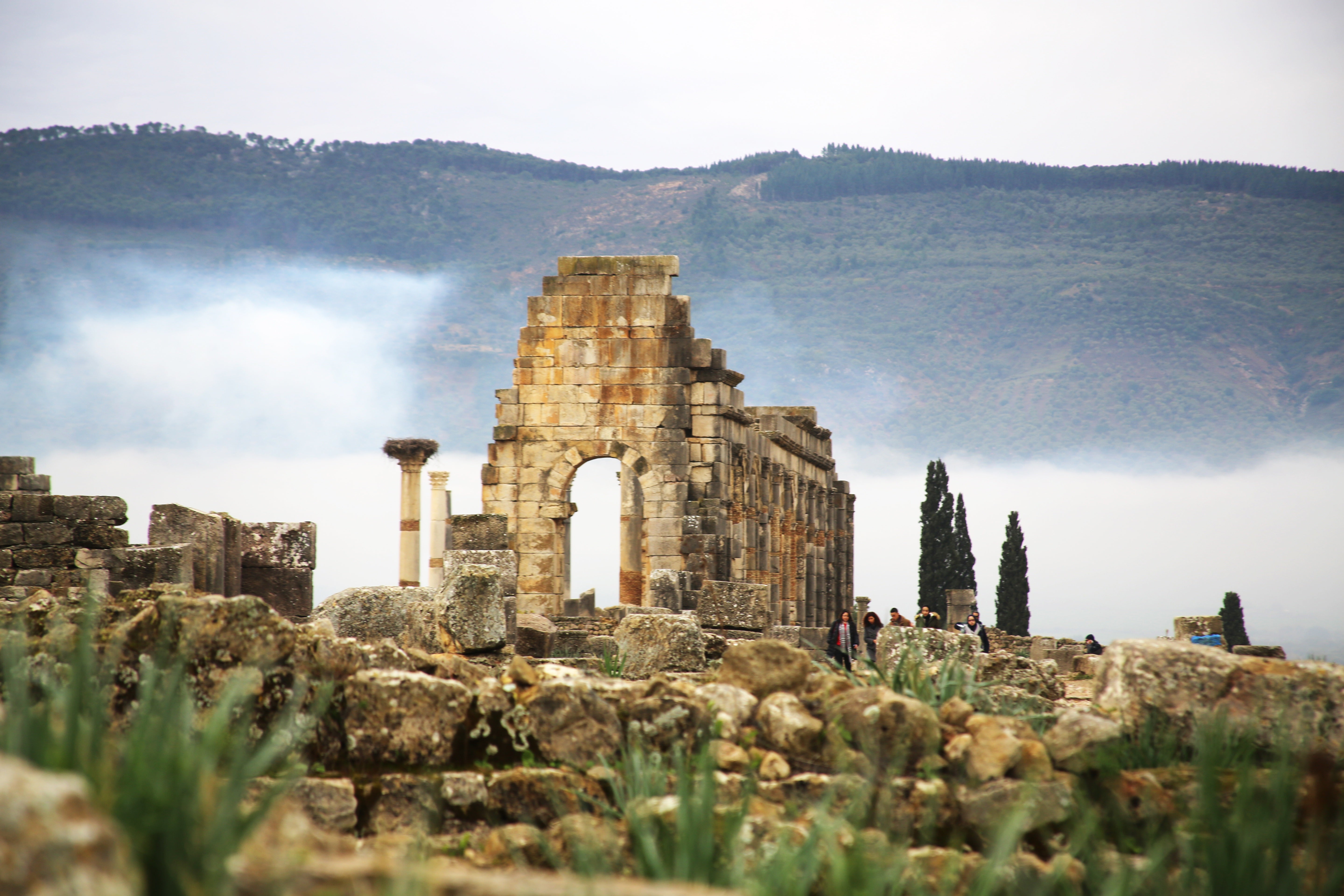 All Inclusive 2-Day Heritage Tour to Fes, Volubilis Roman Ruins & Moulay Idriss from Casablanca