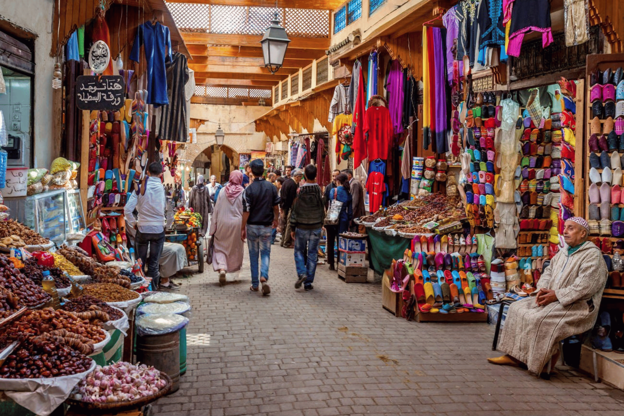 All Inclusive 2-Day Heritage Tour to Fes, Volubilis Roman Ruins & Moulay Idriss from Casablanca