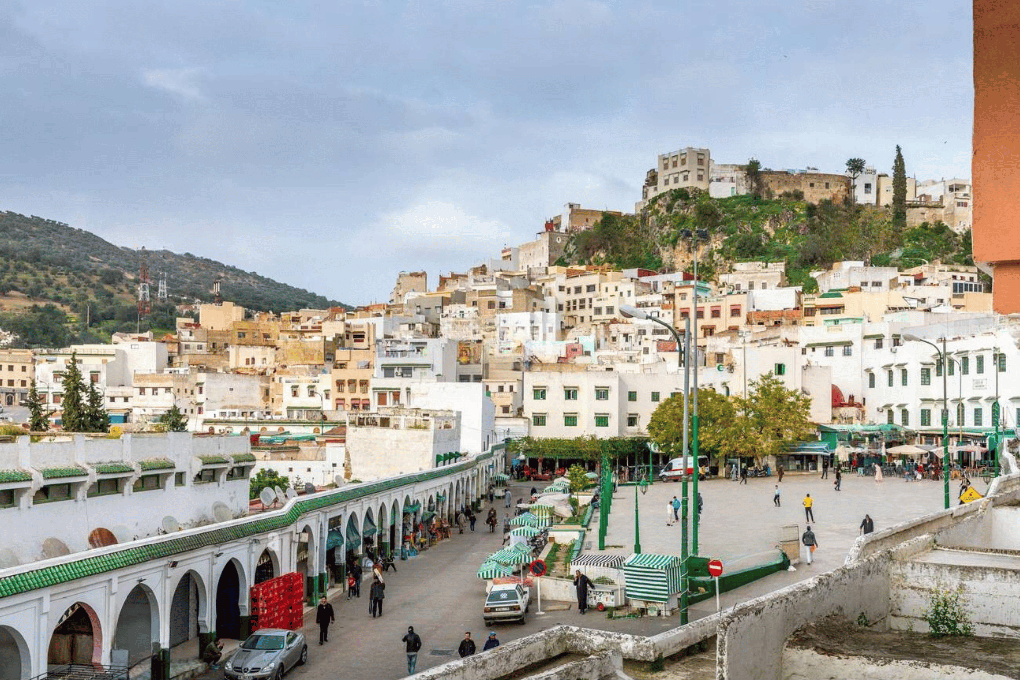 All Inclusive 2-Day Heritage Tour to Fes, Volubilis Roman Ruins & Moulay Idriss from Casablanca